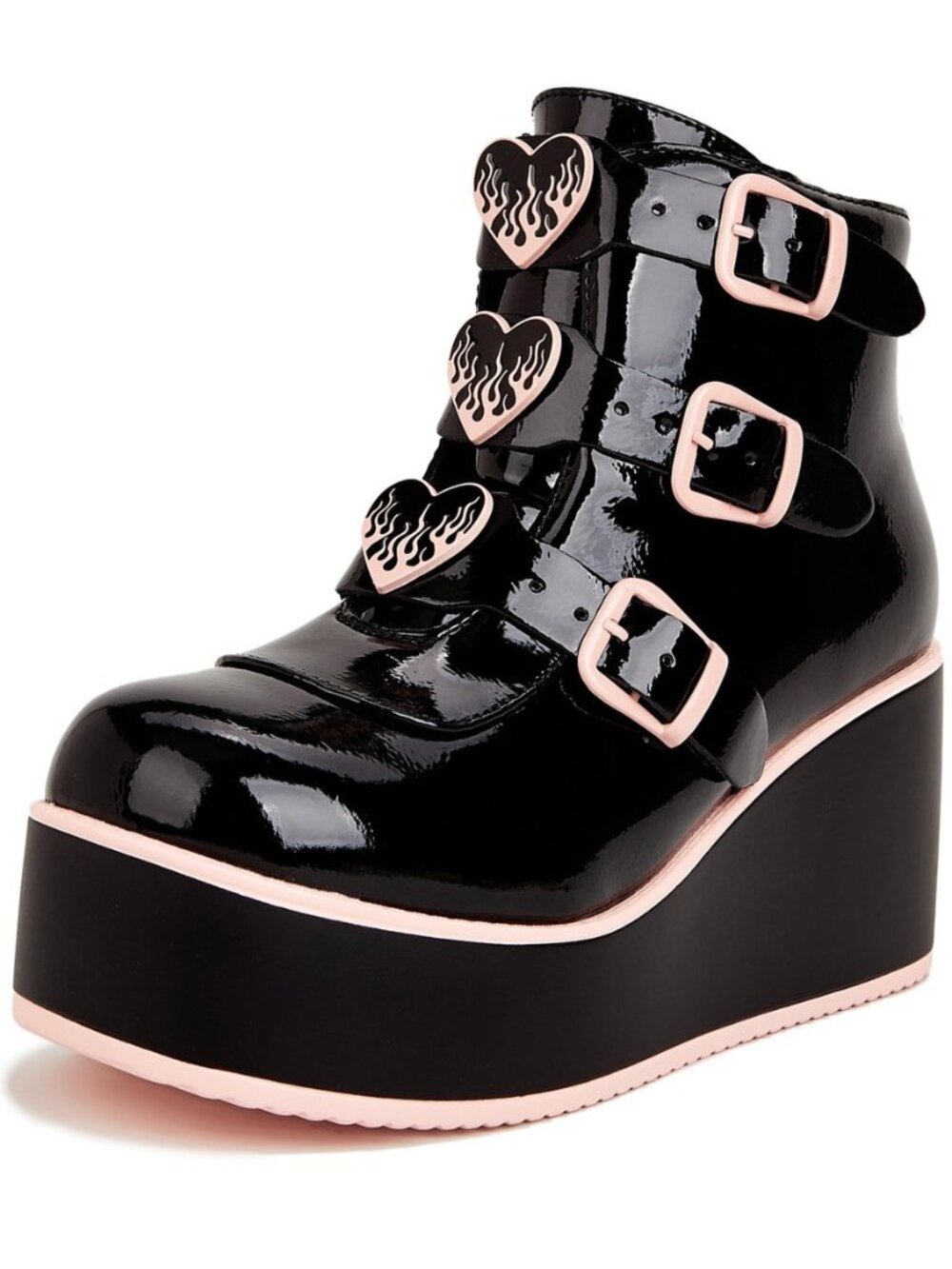 Women's Platform Chunky Ankle Boots Wedges